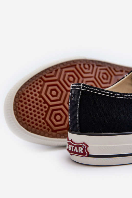 Vyriški laisvalaikio batai Big Star NN174056 juodos spalvos Vyriški laisvalaikio batai Big Star NN174056 juodos spalvos