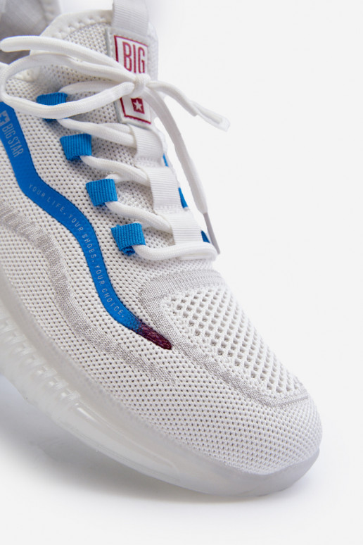 sportiniai bateliai  HI-POLY SYSTEM Big Star NN174451 baltos spalvos sportiniai bateliai  HI-POLY SYSTEM Big Star NN174451 baltos spalvos