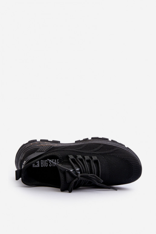 Sneakers modelio batai  HI-POLY SYSTEM Big Star NN174467 juodos spalvos