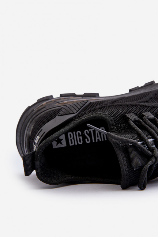 Sneakers modelio batai  HI-POLY SYSTEM Big Star NN174467 juodos spalvos