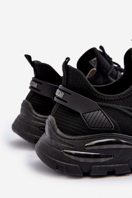 Sneakers modelio batai  HI-POLY SYSTEM Big Star NN174467 juodos spalvos