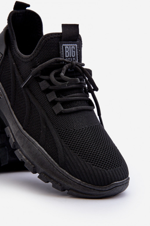 Sneakers modelio batai  HI-POLY SYSTEM Big Star NN174467 juodos spalvos