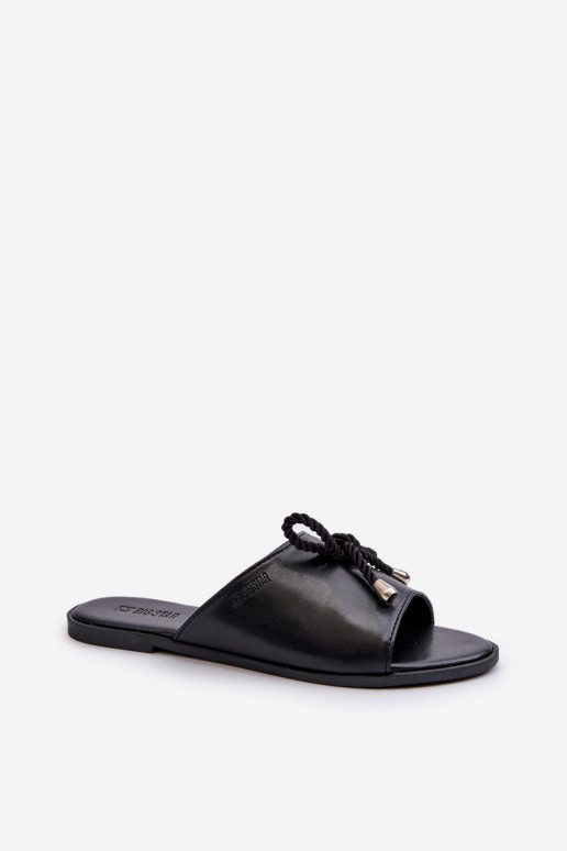 Moteriškos šlepetės Eko   Big Star NN274066 juodos spalvos