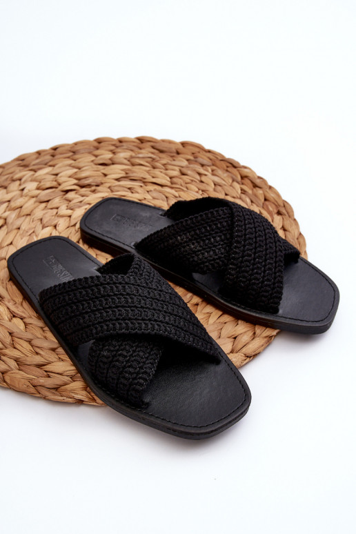 Šlepetės  Big Star NN274077 juodos spalvos