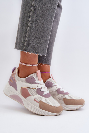 Sneakers modelio batai   su platforma Violetinės spalvos Lenivia 2