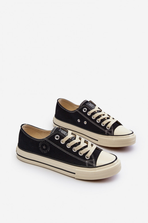 Vyriški laisvalaikio batai Big Star NN174099 juodos spalvos Vyriški laisvalaikio batai Big Star NN174099 juodos spalvos