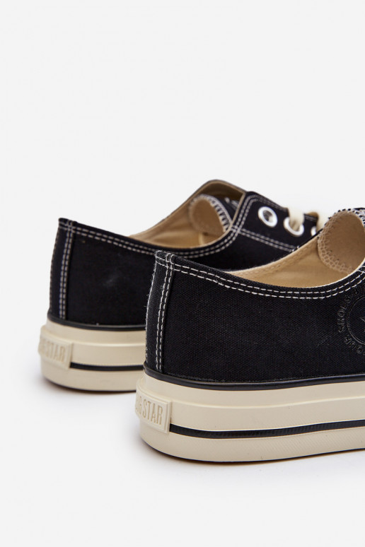 Vyriški laisvalaikio batai Big Star NN174099 juodos spalvos Vyriški laisvalaikio batai Big Star NN174099 juodos spalvos