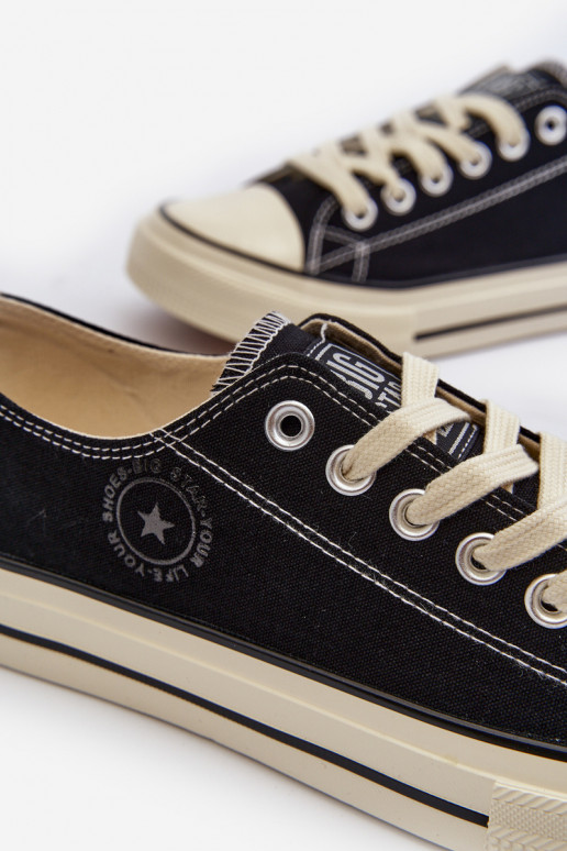 Vyriški laisvalaikio batai Big Star NN174099 juodos spalvos Vyriški laisvalaikio batai Big Star NN174099 juodos spalvos