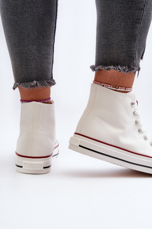 Laisvalaikio bateliai  Big Star NN274276 baltos spalvos