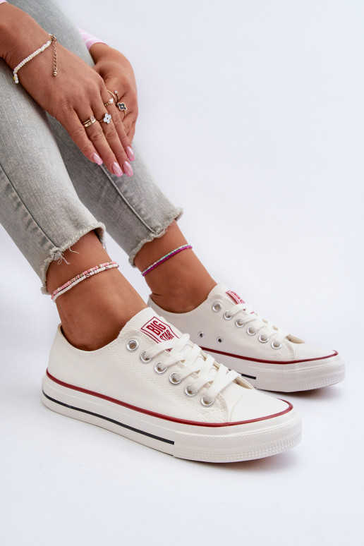 Laisvalaikio bateliai Big Star NN274274 baltos spalvos Laisvalaikio bateliai Big Star NN274274 baltos spalvos