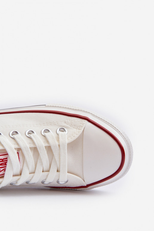 Laisvalaikio bateliai Big Star NN274274 baltos spalvos Laisvalaikio bateliai Big Star NN274274 baltos spalvos