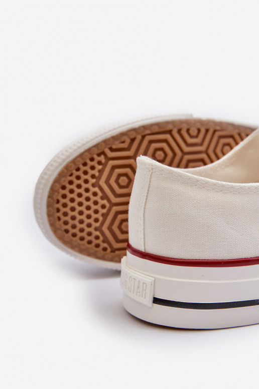 Laisvalaikio bateliai Big Star NN274274 baltos spalvos Laisvalaikio bateliai Big Star NN274274 baltos spalvos