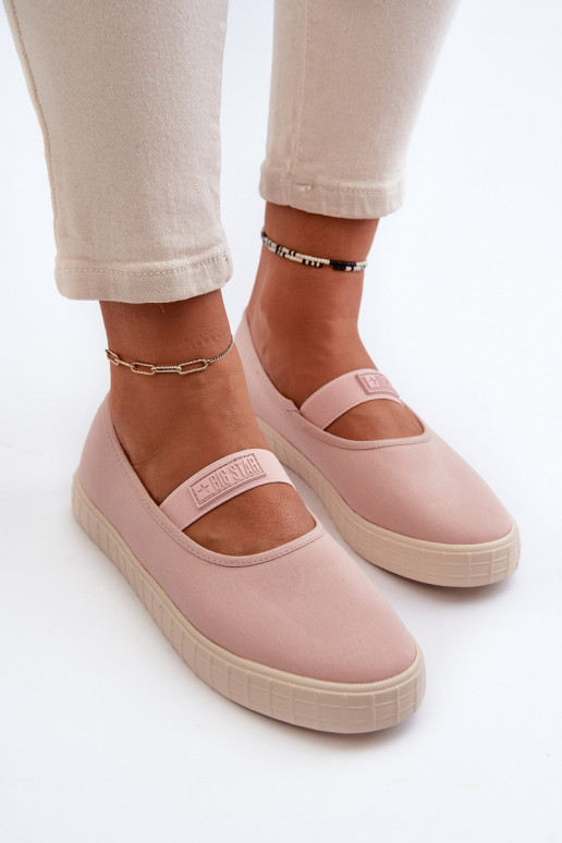Moteriški batai Big Star NN274606 rožinės spalvos