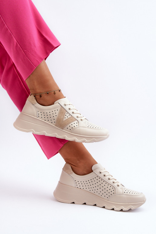 sportiniai bateliai smėlio spalvos Eleonori