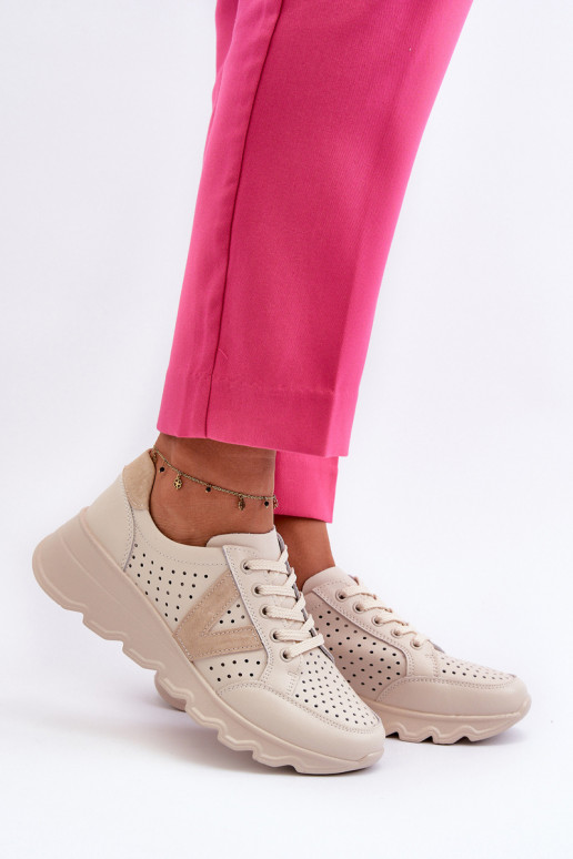 sportiniai bateliai smėlio spalvos Eleonori