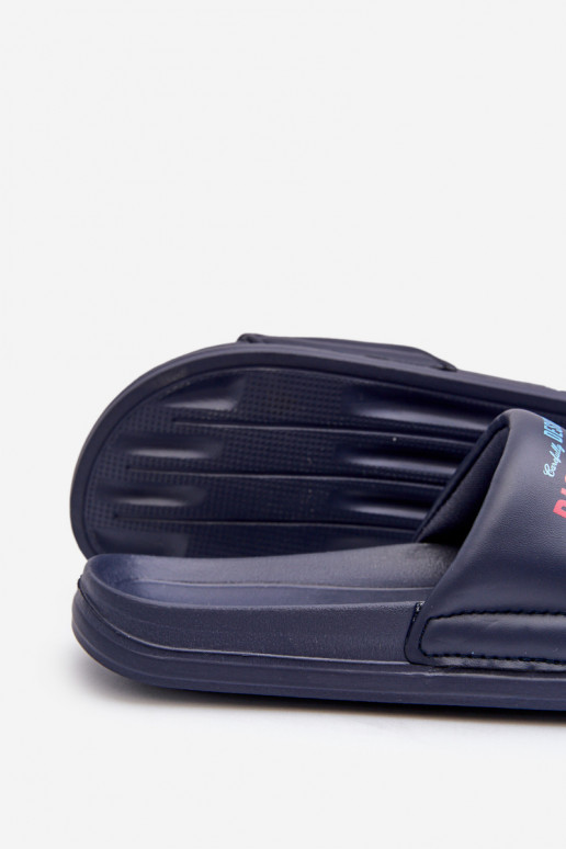 Lengvos šlepetės Šlepetės Vaikiški Big Star NN374516 tamsiai mėlynos spalvos