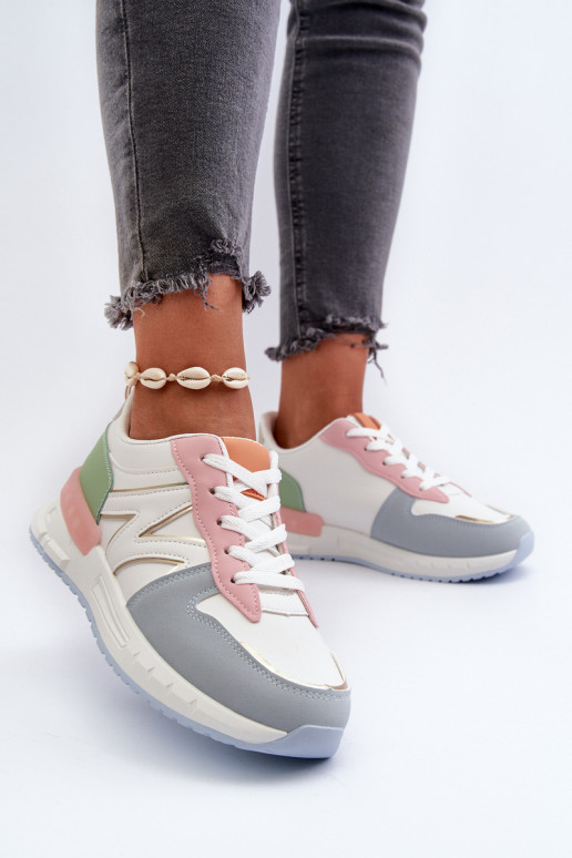 Sneakers modelio batai   iš dirbtinės odos įvairių spalvų Kaimans