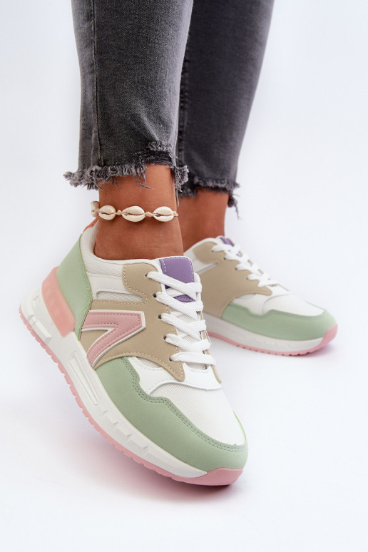 Sneakers modelio batai   iš dirbtinės odos įvairių spalvų Vinelli