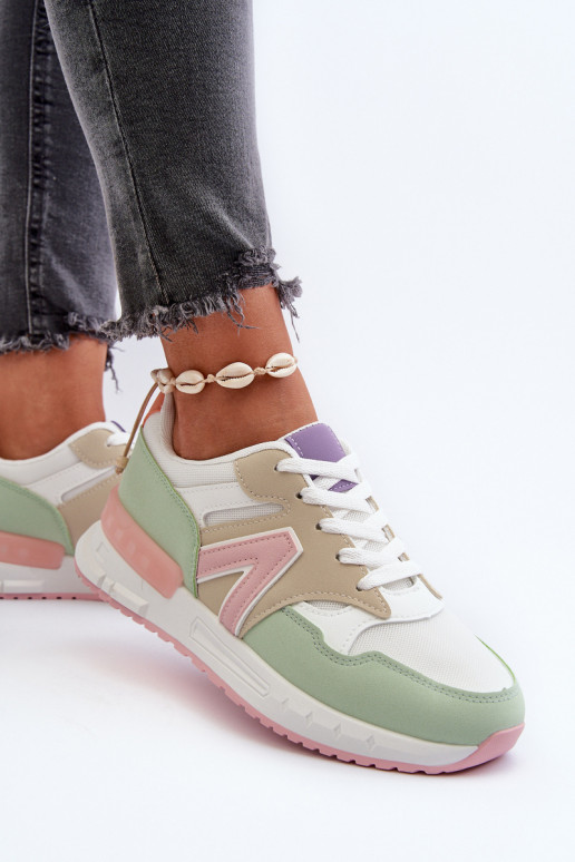 Sneakers modelio batai   iš dirbtinės odos įvairių spalvų Vinelli