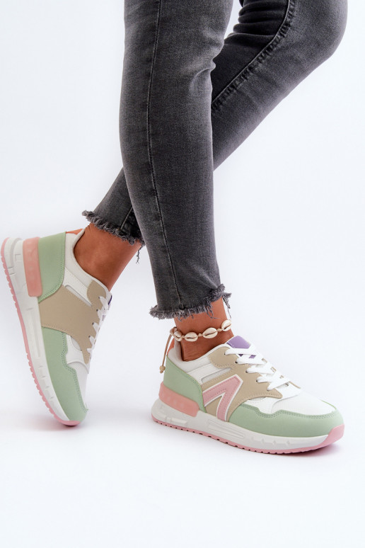 Sneakers modelio batai   iš dirbtinės odos įvairių spalvų Vinelli