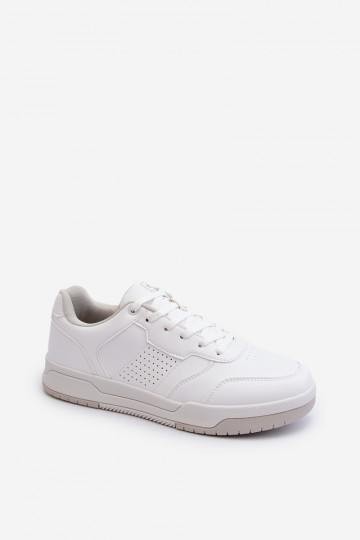 Sneakers modelio batai  iš dirbtinės odos baltos spalvos Radikalle