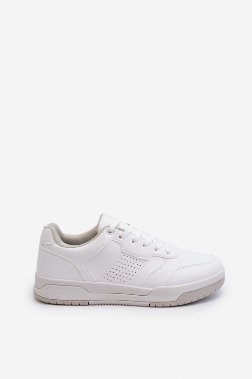 Sneakers modelio batai  iš dirbtinės odos baltos spalvos Radikalle