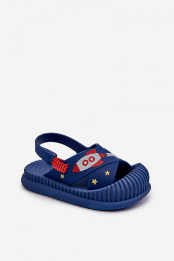 šlepetės Vaikiški 83525 Ipanema Cute Baby tamsiai mėlynos spalvos 2