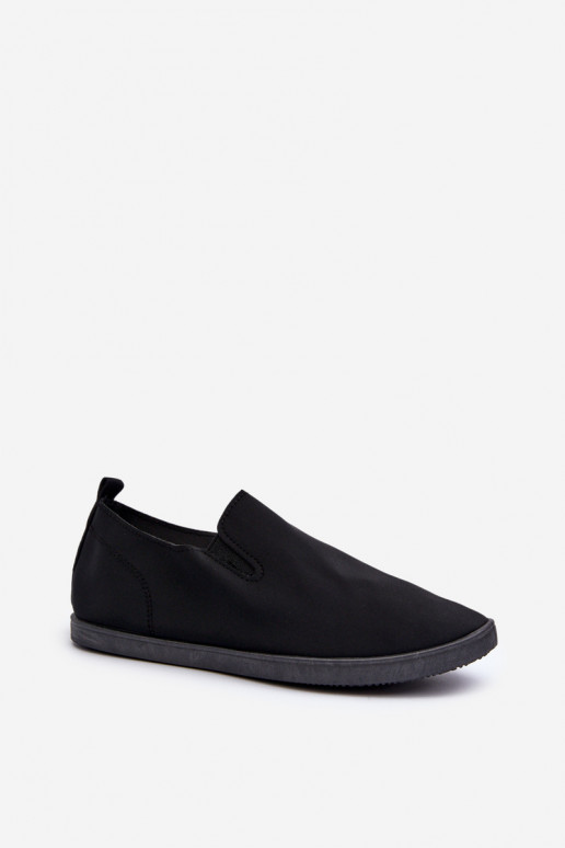Sportbačiai laisvalaikio batai Slip-On juodos spalvos Lovinia Sportbačiai laisvalaikio batai Slip-On juodos spalvos Lovinia