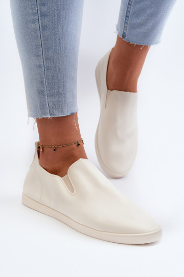 Sportbačiai laisvalaikio batai Slip-On smėlio spalvos Lovinia