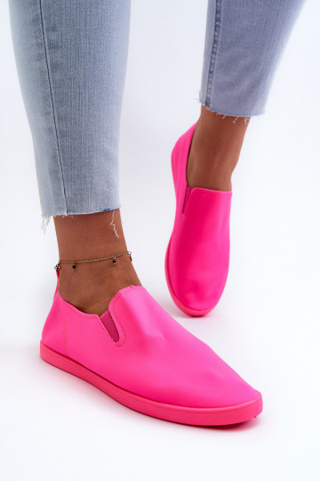 Sportbačiai laisvalaikio batai Slip-On rožinės spalvos Lovinia