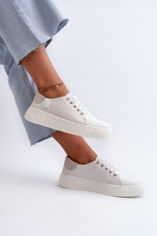 Laisvalaikio bateliai MEMORY FOAM SYSTEM BIG STAR NN276001 baltos spalvos