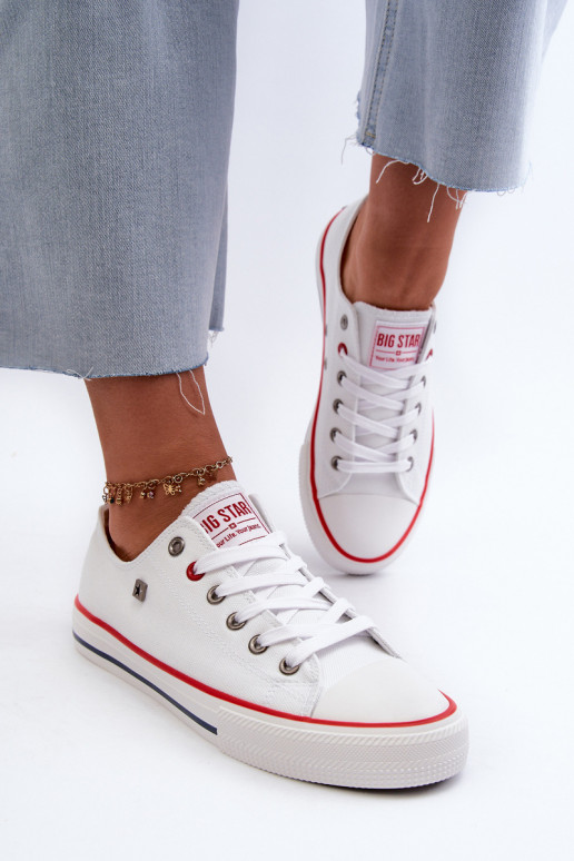 Laisvalaikio bateliai Big Star NN274656 HI-POLY SYSTEM baltos spalvos