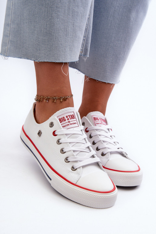 Laisvalaikio bateliai Big Star NN274656 HI-POLY SYSTEM baltos spalvos