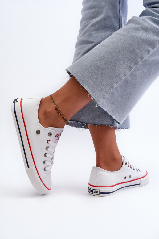 Laisvalaikio bateliai Big Star NN274656 HI-POLY SYSTEM baltos spalvos