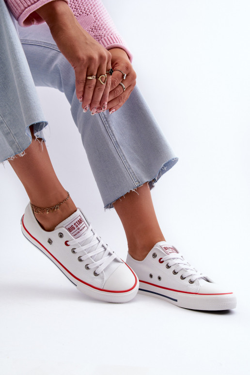 Laisvalaikio bateliai Big Star NN274656 HI-POLY SYSTEM baltos spalvos