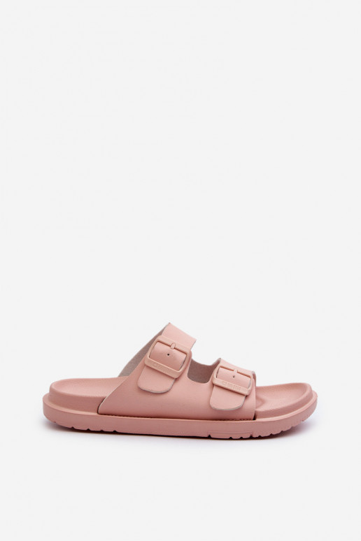 Lengvos šlepetės   su sagtimis Big Star NN274A753 rožinės spalvos