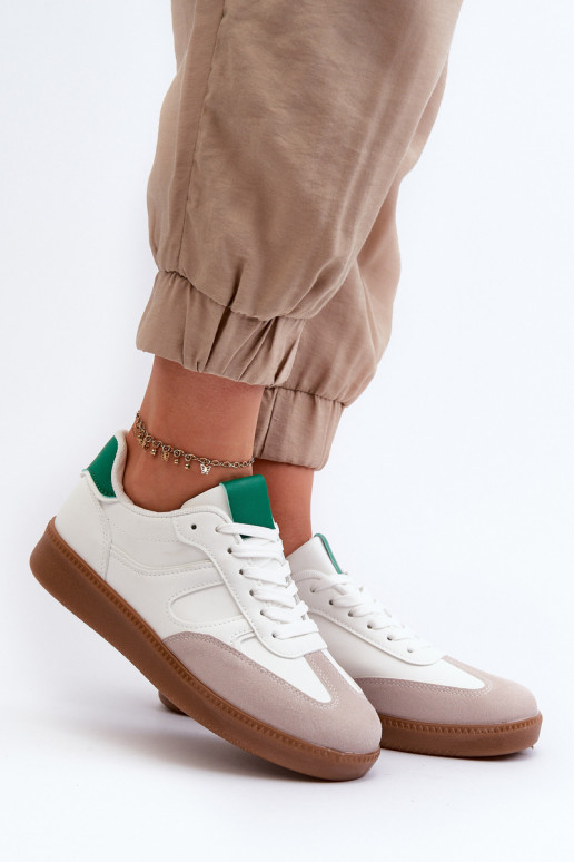 Sneakers modelio batai sportiniai bateliai  baltos spalvos Uvetta Sneakers modelio batai sportiniai bateliai  baltos spalvos Uvetta