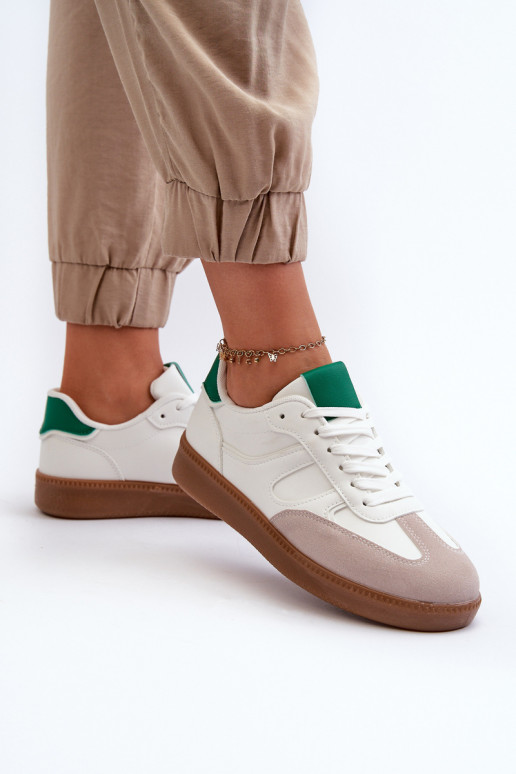 Sneakers modelio batai sportiniai bateliai  baltos spalvos Uvetta Sneakers modelio batai sportiniai bateliai  baltos spalvos Uvetta