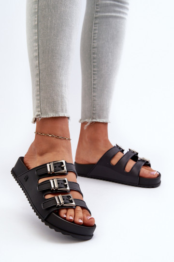 Moteriškos šlepetės   NN2850099 juodos spalvos 2