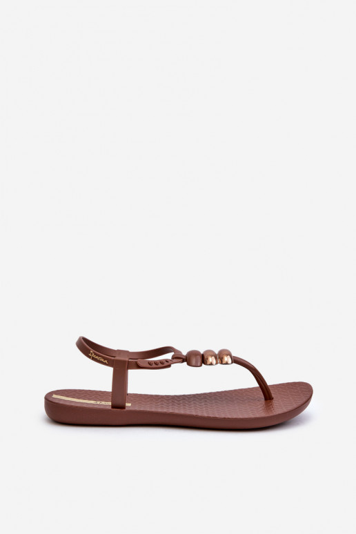 Lygiapadės basutės  83507 Ipanema Class Blown Up Sandal Fem rudos spalvos Lygiapadės basutės  83507 Ipanema Class Blown Up Sandal Fem rudos spalvos