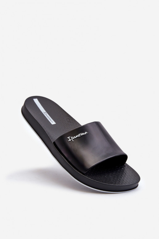 Guminės Šlepetės 82832 Ipanema Slide Unisex juodos spalvos Guminės Šlepetės 82832 Ipanema Slide Unisex juodos spalvos