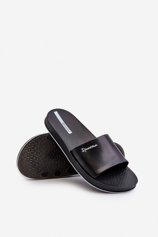 Guminės Šlepetės 82832 Ipanema Slide Unisex juodos spalvos Guminės Šlepetės 82832 Ipanema Slide Unisex juodos spalvos
