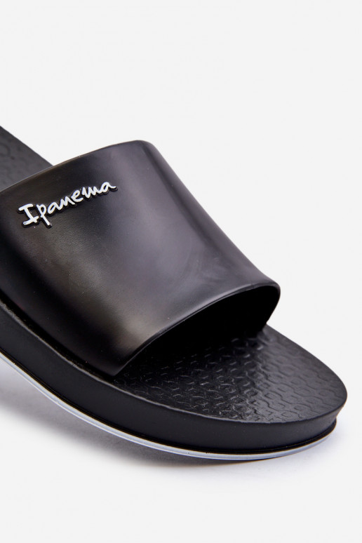 Guminės Šlepetės 82832 Ipanema Slide Unisex juodos spalvos Guminės Šlepetės 82832 Ipanema Slide Unisex juodos spalvos