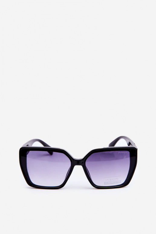 Akiniai nuo saulės Moteriškos Su puošniais Detalem UV400 juodos spalvos Akiniai nuo saulės Moteriškos Su puošniais Detalem UV400 juodos spalvos