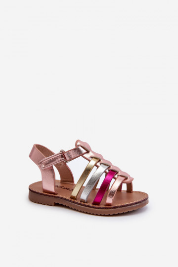sandalai Gladiator Vaikiški su lipniais užsegimais įvairių spalvų Radovia 2