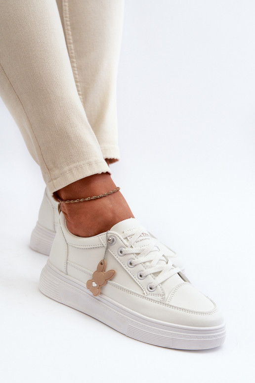 laisvalaikio batai sportiniai bateliai   su platforma su ornamentais baltos spalvos Vinceza 13613 laisvalaikio batai sportiniai bateliai   su platforma su ornamentais baltos spalvos Vinceza 13613