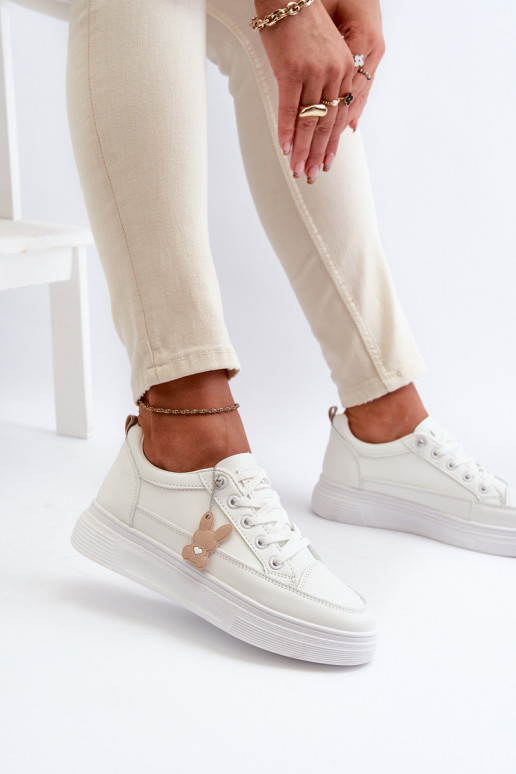 laisvalaikio batai sportiniai bateliai   su platforma su ornamentais baltos spalvos Vinceza 13613 laisvalaikio batai sportiniai bateliai   su platforma su ornamentais baltos spalvos Vinceza 13613