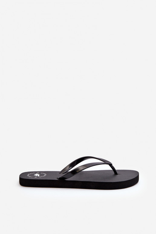 Moteriškos Šlepetės Šlepetės 4FMM00FFLIF018-21S juodos spalvos Moteriškos Šlepetės Šlepetės 4FMM00FFLIF018-21S juodos spalvos