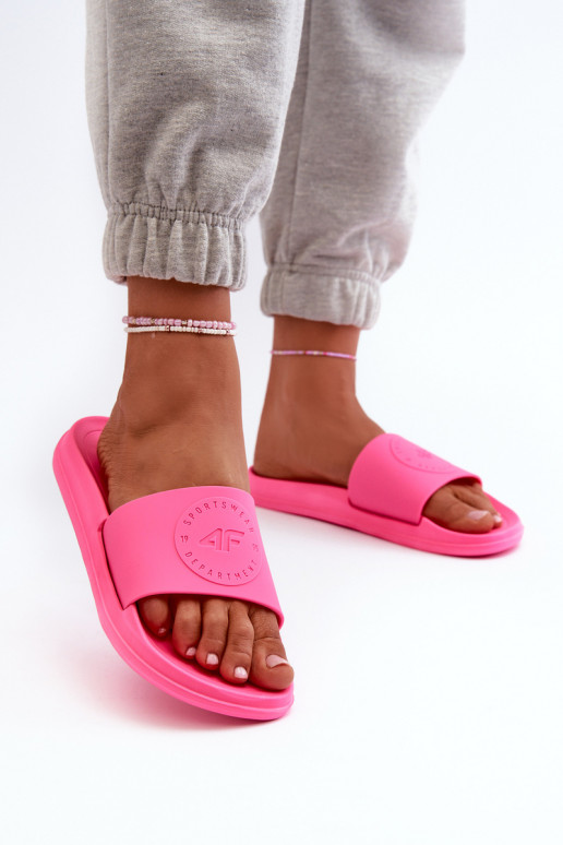 Moteriškos Šlepetės 4FMM00FFLIF045-53S rožinės spalvos Moteriškos Šlepetės 4FMM00FFLIF045-53S rožinės spalvos