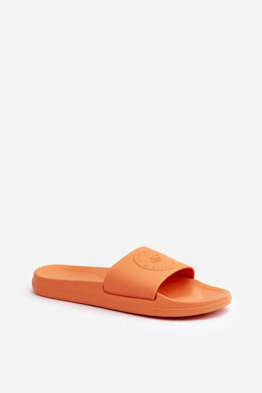 Moteriškos Šlepetės 4FMM00FFLIF045-70S oranžinės spalvos